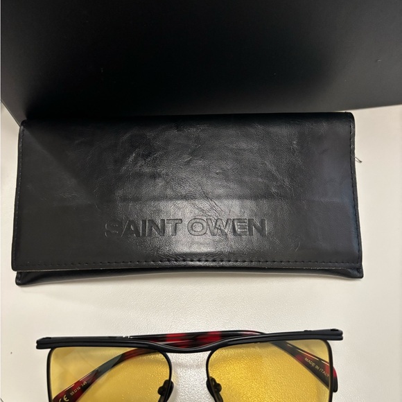 Saint Owen Yellow Lens Sunglasses - Picture 5 of 6